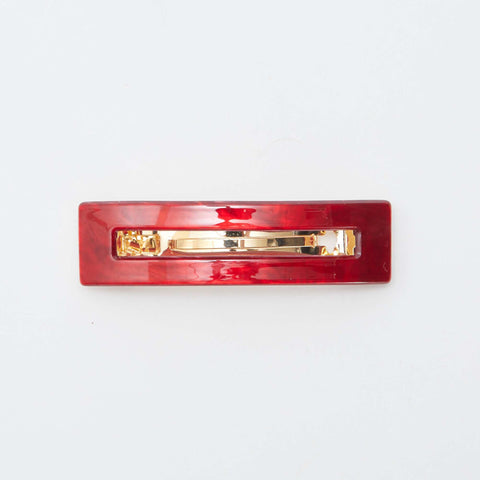 Lot de 2 barrettes effet marbré
