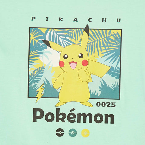 T-shirt 'Pikachu' 'Pokémon' manches courtes