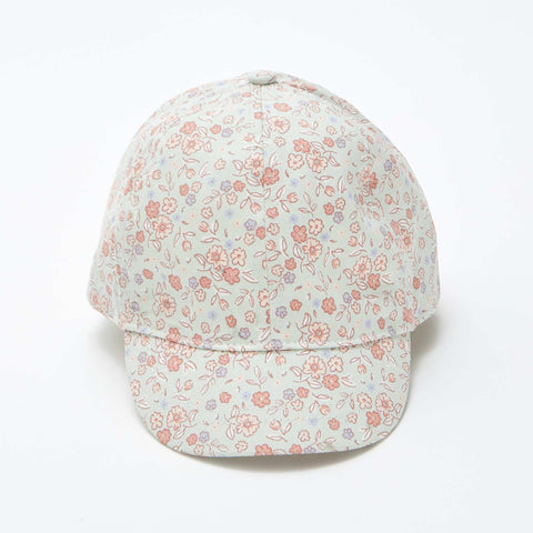 Casquette en toile à motif