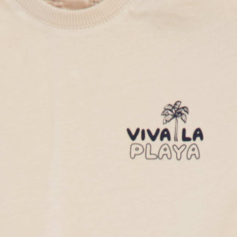 Ensemble court t-shirt + short + bob - 3 pièces