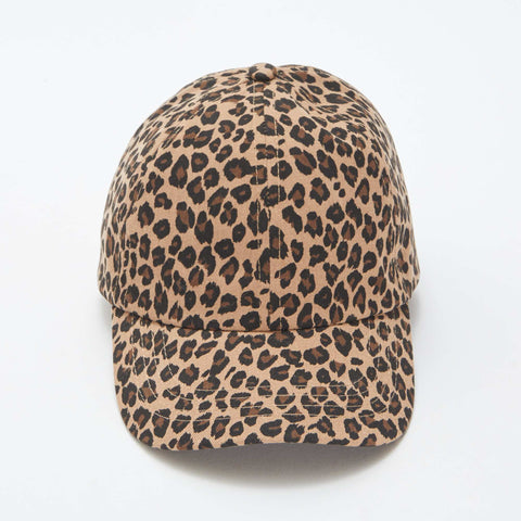 Casquette léopard