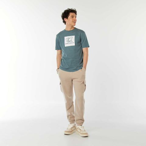 Tee-shirt imprimé à messages