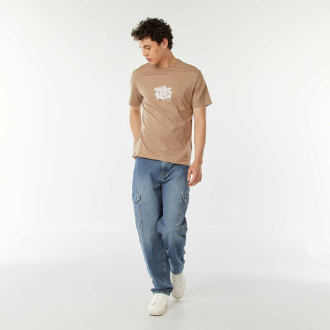 Tee-shirt imprimé à messages
