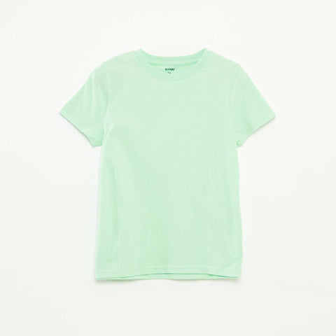 Lot de 2 t-shirts à manches courtes et col rond