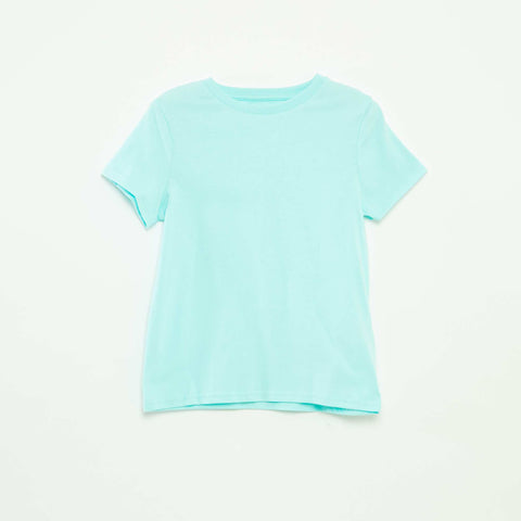 Lot de 2 t-shirts à manches courtes et col rond