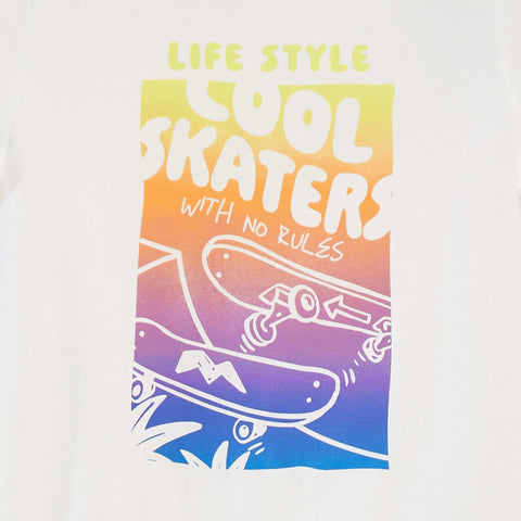 T-shirt imprimé manches courtes