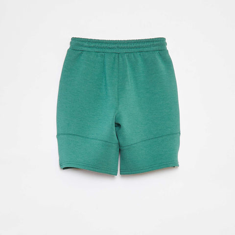 Short en molleton léger esprit baskets