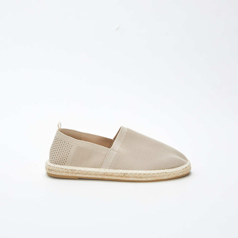 Espadrilles en matière textile fantaisie