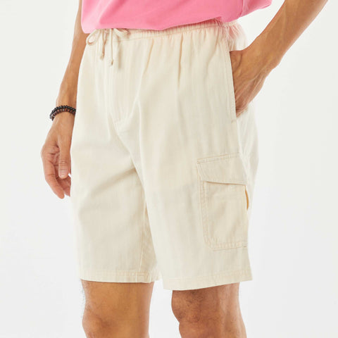 Bermuda en twill multipoches