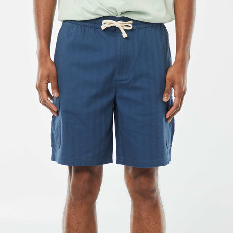 Bermuda en twill multipoches