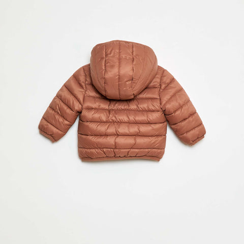 Doudoune à capuche matelassée