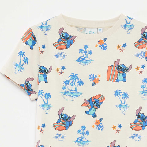 Ensemble t-shirt + bermuda 'Disney' - 2 pièces