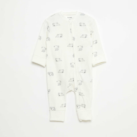 Ensemble dors-bien + bavoir + body - 3 pièces