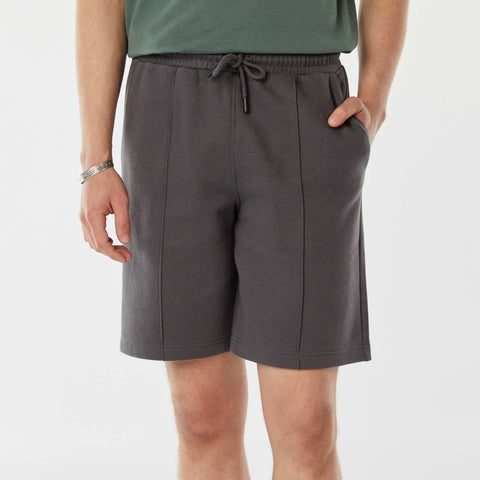 Short en molleton léger uni