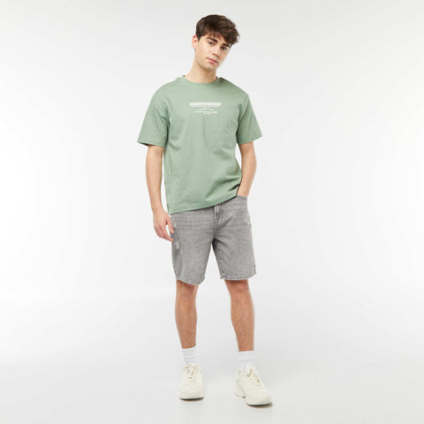 Tee-shirt imprimé poitrine