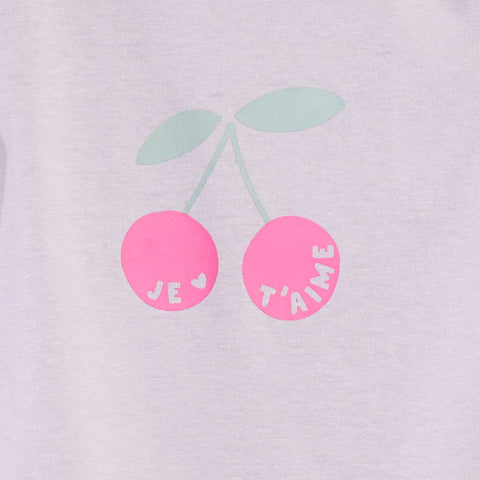 T-shirt manches longue impirmé