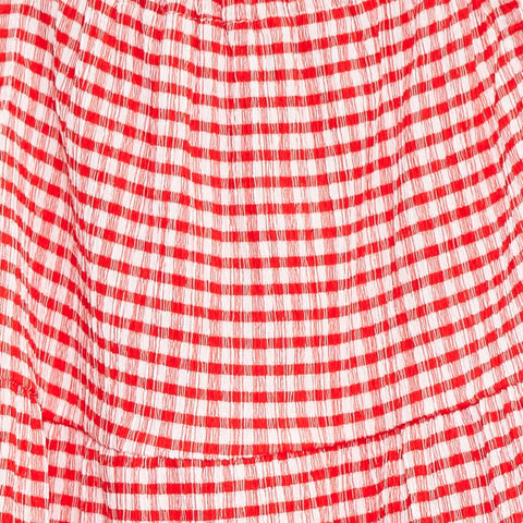 Robe vichy évasée