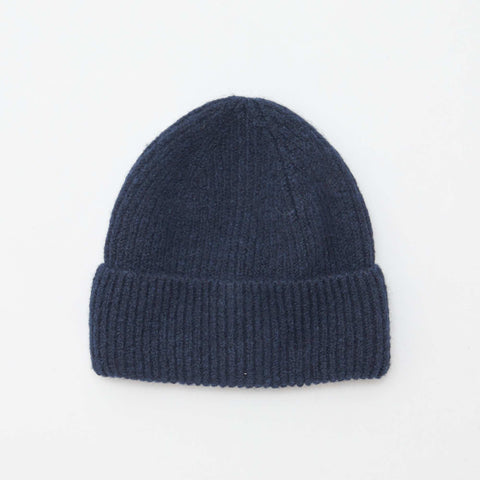 Bonnet côtelé avec revers