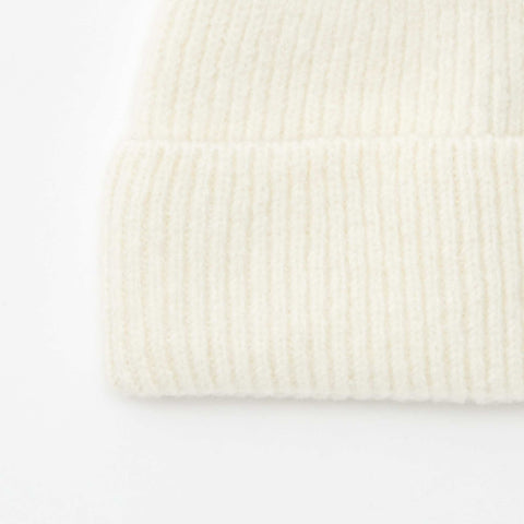 Bonnet côtelé avec revers