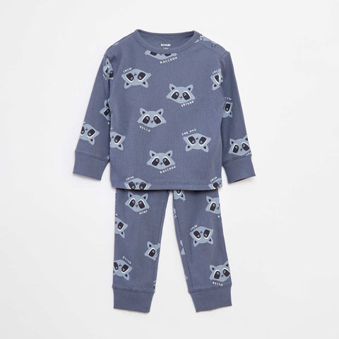 Ensemble pyjama t-shirt + pantalon - 2 pièces