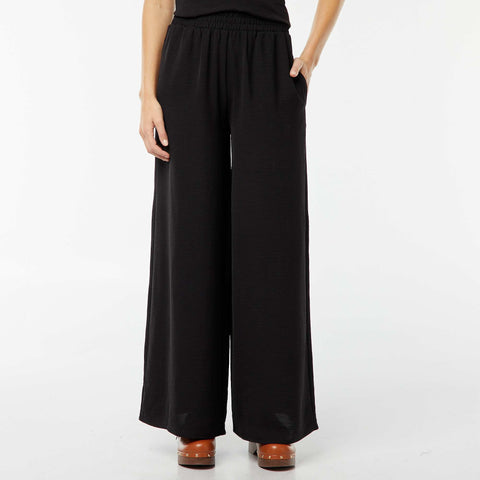 Pantalon extra-large en maille fluide