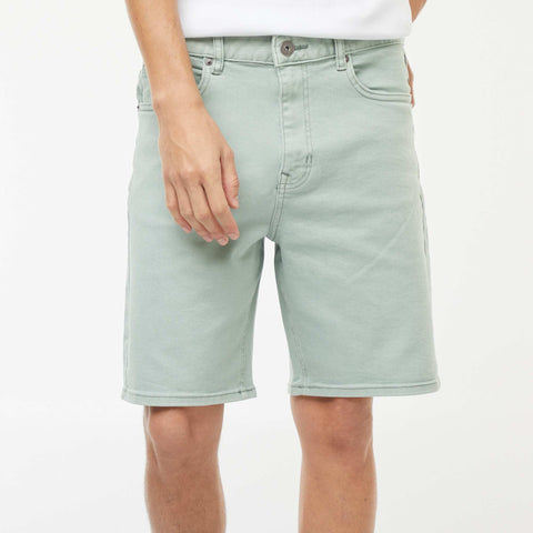 Bermuda en twill à 5 poches