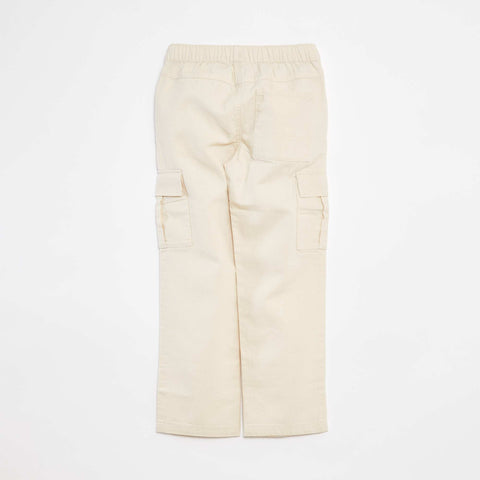 Pantalon multipoche avec taille ajustable
