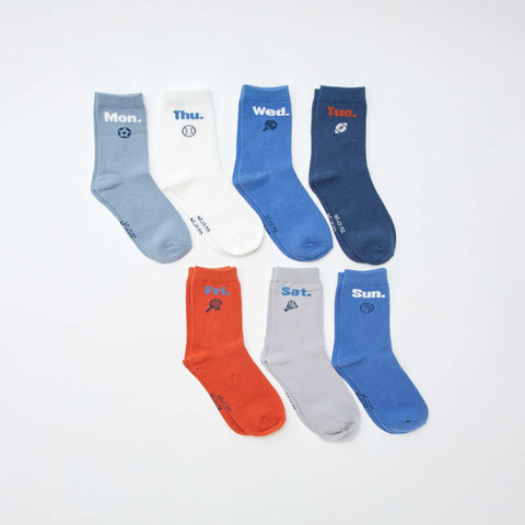 Lot de 7 paires de chaussettes imprimées