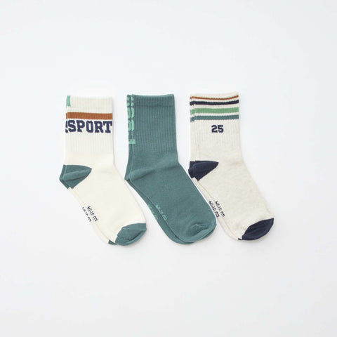 Lot de 3 paires de chaussettes de tennis