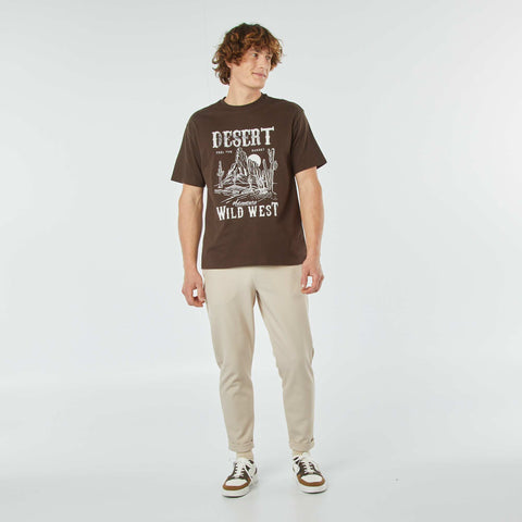 T-shirt 'Wild West' manches courtes