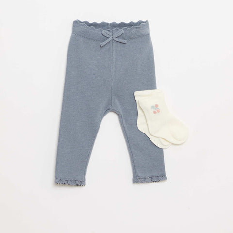 Legging en maille compacte