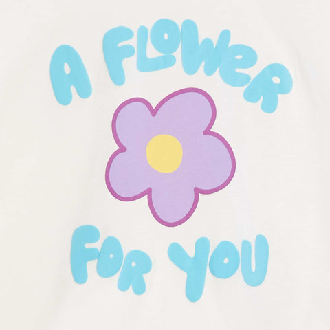 T-shirt imprimé en relief