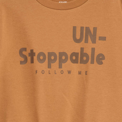 Sweat loose avec imprimé