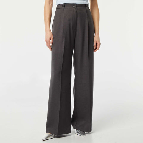 Pantalon à pinces larges