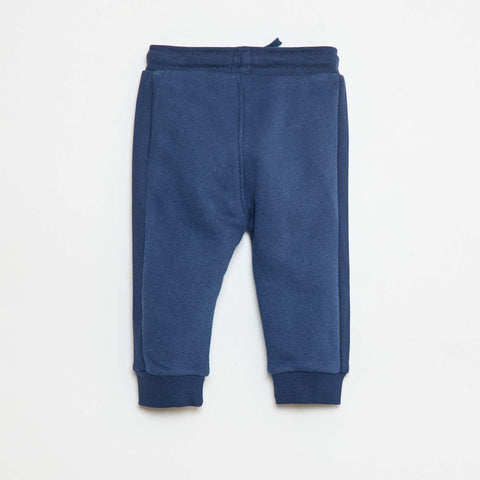 Pantalon jogging chiné en french terry