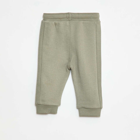 Pantalon jogging chiné en french terry