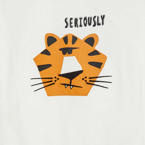 T-shirt à manches courtes avec animation