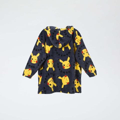 Peignoir 'Suncity' 'Pokémon' en polaire all-over