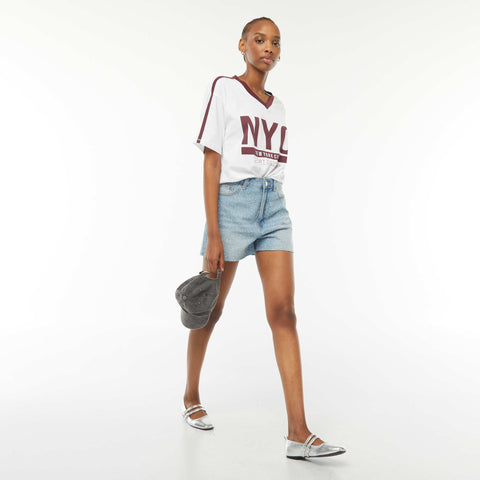 T-shirt imprimé 'New York' oversize