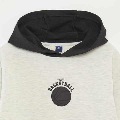 Ensemble sweat à capuche + short en molleton léger - 2 pièces