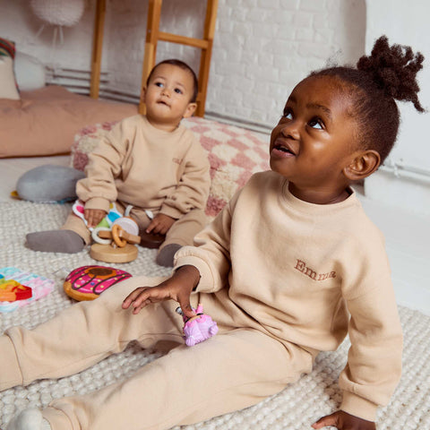 Ensemble en molleton sweat + pantalon - 2 pièces