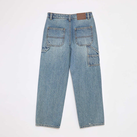 Pantalon denim relaxed fit
