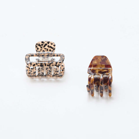 Lot de 2 petites pinces à cheveux