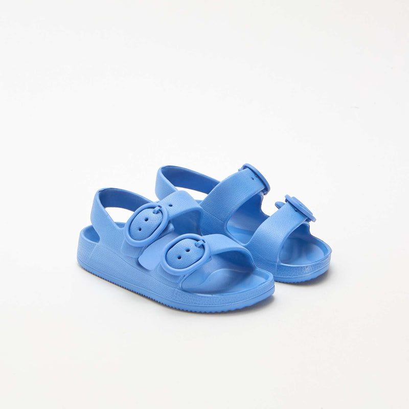 Sandales en plastique – Bleu – Kiabi Maroc