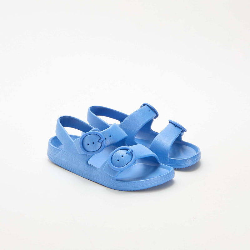 Sandales en plastique – Bleu – Kiabi Maroc