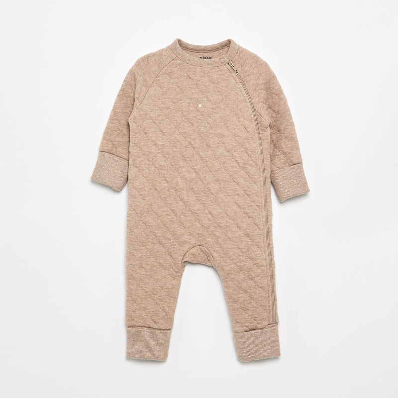 Pyjama dors bien molletonné – Marron – Kiabi Maroc