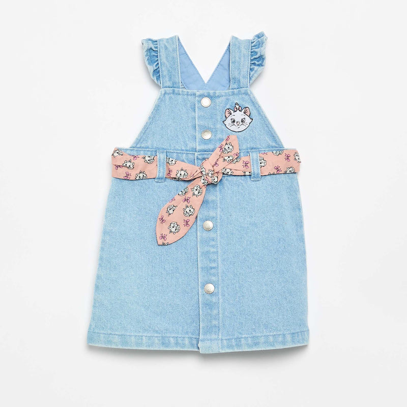 Robe sans manches en denim – Bleu – Kiabi Maroc