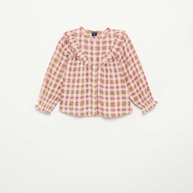 Blouse rose – Rose – Kiabi Maroc