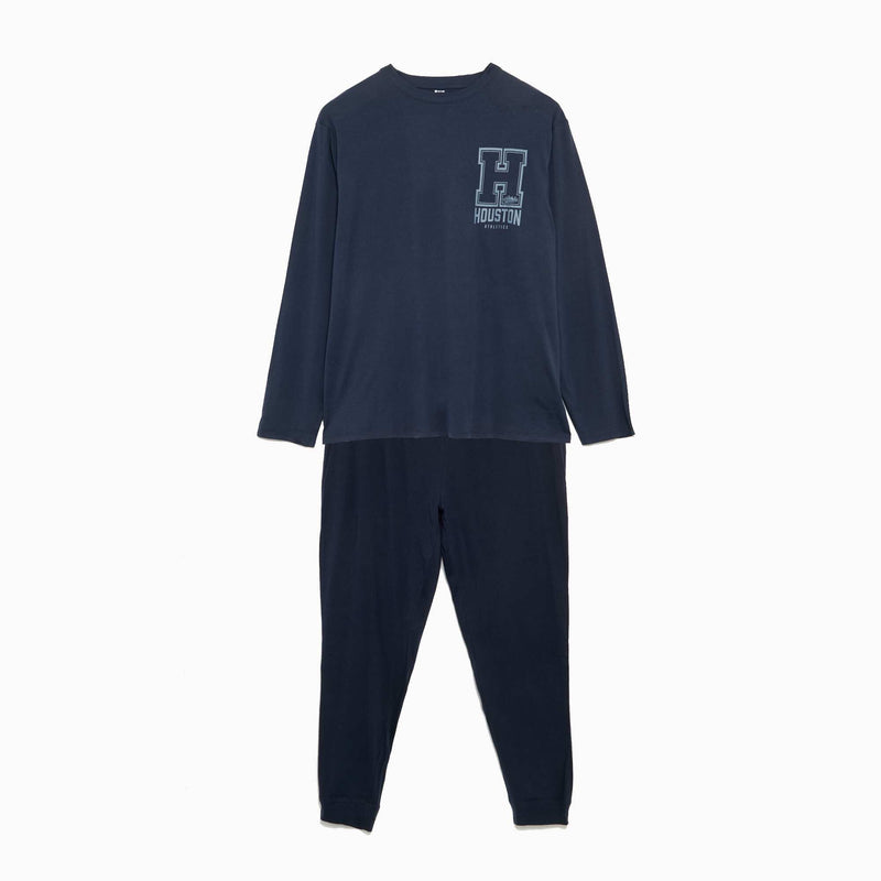 Pyjama long - 2 pièces – Bleu – Kiabi Maroc