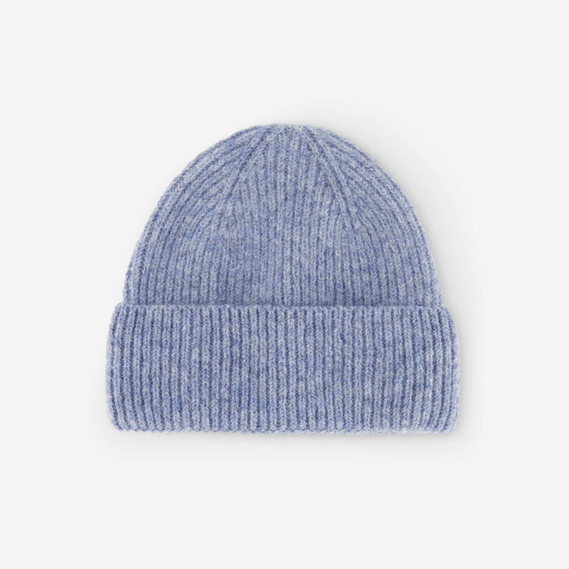 Bonnet en maille grosse jauge – Bleu – Kiabi Maroc